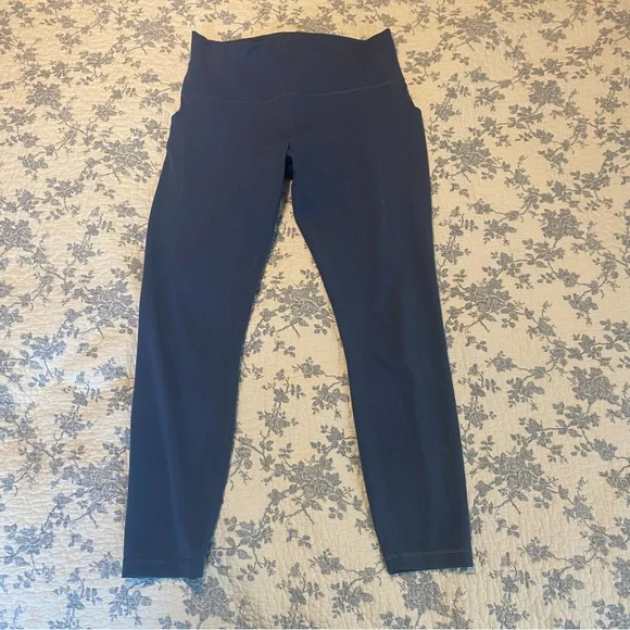 Lululemon Wunder Train High-Rise Tight With Pockets 25” Size 10 Water Drop - Picture 1 of 9